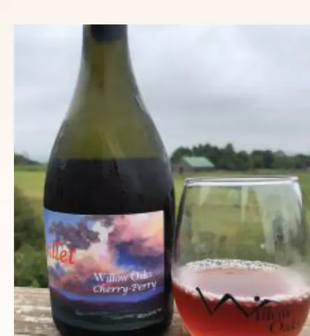 Photo courtesy Willow Oaks Craft Cider and Wine